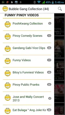 Funny Pinoy Videos android App screenshot 5